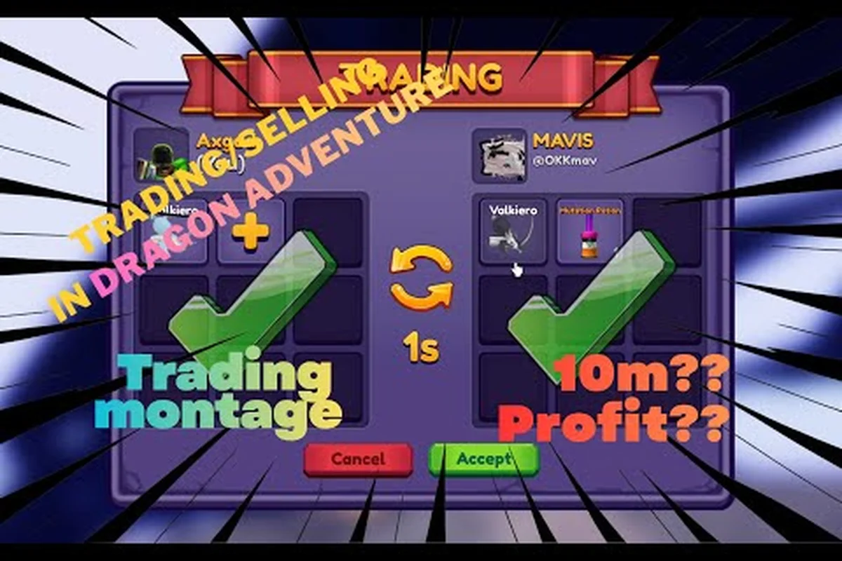 Dragon Adventures How to Accept Trade: Levels, Cooldowns & Hub