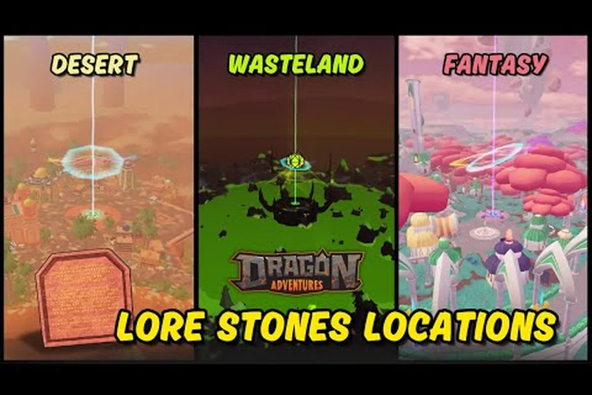 Dragon Adventures Fantasy World Guide & Wasteland Routes